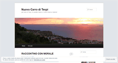 Desktop Screenshot of nuovocarroditespi.wordpress.com