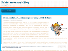 Tablet Screenshot of fabiolamonroy.wordpress.com