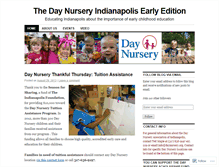 Tablet Screenshot of daynurseryindy.wordpress.com