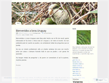 Tablet Screenshot of lorosenuruguay.wordpress.com