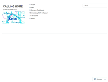 Tablet Screenshot of callinghomeartalquadrat.wordpress.com