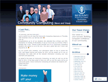Tablet Screenshot of boppcommunitycomputingblog.wordpress.com