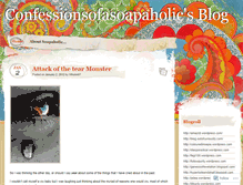 Tablet Screenshot of confessionsofasoapaholic.wordpress.com