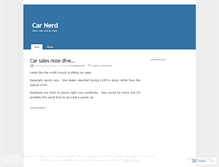 Tablet Screenshot of carnerd.wordpress.com