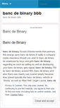 Mobile Screenshot of en.bancdebinarybbb.wordpress.com