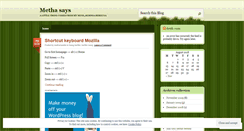 Desktop Screenshot of methariandini.wordpress.com
