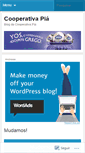 Mobile Screenshot of cooperativapia.wordpress.com