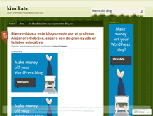 Tablet Screenshot of kimikatc.wordpress.com