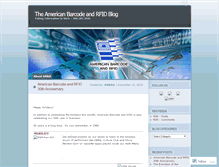 Tablet Screenshot of abrfid.wordpress.com