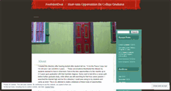Desktop Screenshot of footmeetdoor.wordpress.com