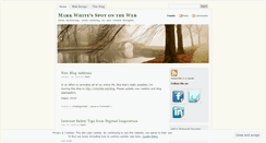 Desktop Screenshot of markwhite.wordpress.com