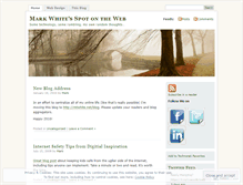 Tablet Screenshot of markwhite.wordpress.com