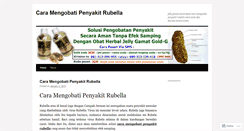 Desktop Screenshot of caramengobatipenyakitrubella28.wordpress.com