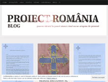 Tablet Screenshot of proiectromania.wordpress.com