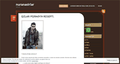 Desktop Screenshot of nuranasirlar.wordpress.com