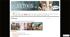 Desktop Screenshot of customcartoonportraits.wordpress.com