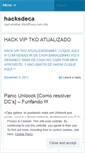 Mobile Screenshot of hacksdeca.wordpress.com