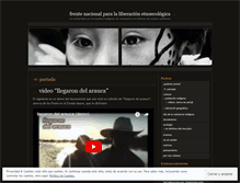 Tablet Screenshot of etnoecomerida.wordpress.com