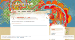 Desktop Screenshot of enzkreisvegan.wordpress.com