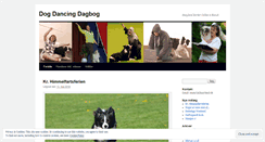 Desktop Screenshot of dogdancingdagbog.wordpress.com