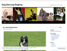 Tablet Screenshot of dogdancingdagbog.wordpress.com