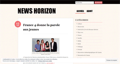 Desktop Screenshot of newshorizon.wordpress.com