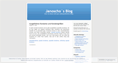 Desktop Screenshot of janoscho.wordpress.com