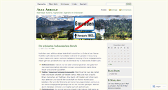 Desktop Screenshot of alexabroad.wordpress.com