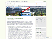 Tablet Screenshot of alexabroad.wordpress.com