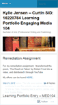 Mobile Screenshot of kyliejensen16220784.wordpress.com