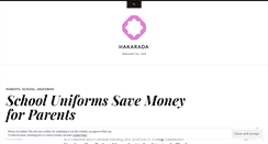 Desktop Screenshot of hakarada.wordpress.com