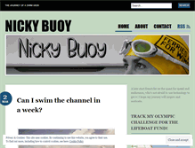 Tablet Screenshot of nickybuoy.wordpress.com