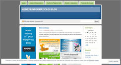 Desktop Screenshot of henrysinformatica.wordpress.com