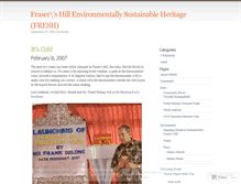 Tablet Screenshot of freshmy.wordpress.com