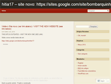 Tablet Screenshot of hitia17.wordpress.com