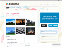 Tablet Screenshot of djogjatour.wordpress.com