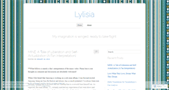 Desktop Screenshot of lylisia.wordpress.com