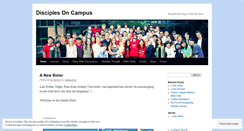 Desktop Screenshot of disciplesoncampusaustralia.wordpress.com