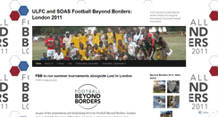 Desktop Screenshot of beyondborderslondon.wordpress.com