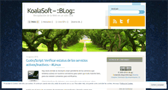 Desktop Screenshot of koalasoft.wordpress.com