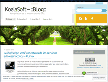 Tablet Screenshot of koalasoft.wordpress.com