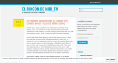 Desktop Screenshot of mikitm.wordpress.com