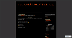 Desktop Screenshot of colegioatual.wordpress.com