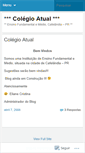 Mobile Screenshot of colegioatual.wordpress.com