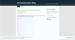 Desktop Screenshot of gocoolaircond.wordpress.com