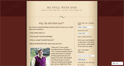 Desktop Screenshot of bestillwithgod.wordpress.com