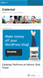Mobile Screenshot of cadenzasings.wordpress.com