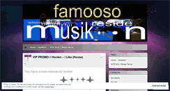 Desktop Screenshot of famooso.wordpress.com
