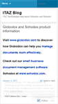 Mobile Screenshot of itaztech.wordpress.com