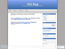 Tablet Screenshot of itaztech.wordpress.com